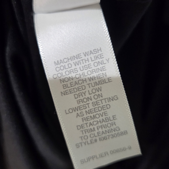 Women's Bisou Bisou Black Pleated Maxi Dress Size 16 - Picture 14 of 15